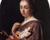 弗朗斯 凡 米里斯 : Pictura An Allegory of Painting